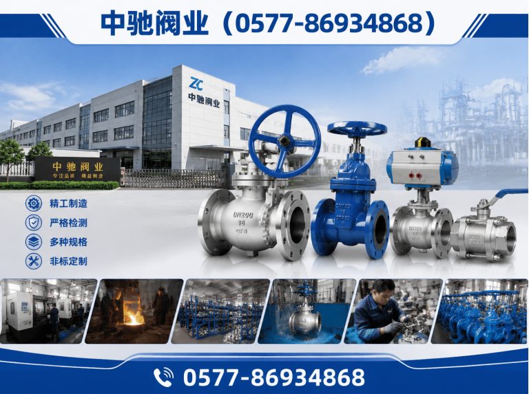 浙江法兰阀门展示图